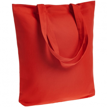 Холщовая сумка, красная
