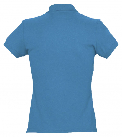 Рубашка поло Passion 170, женская, светло-синий, вид сзади