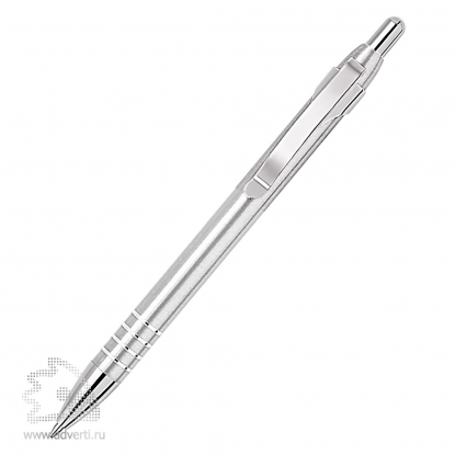 Шариковая ручка Hepburn, серебристая
