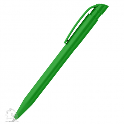 Ручка шариковая S45 Total, зелёная, вид сбоку