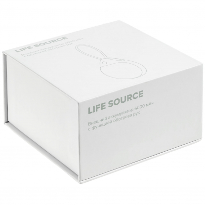 Внешний аккумулятор с функцией обогрева рук Life Source, коробка, закрытая