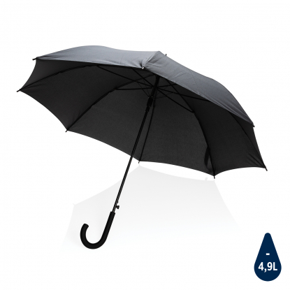 Автоматический зонт-трость Impact из RPET AWARE™, d103 см, черный