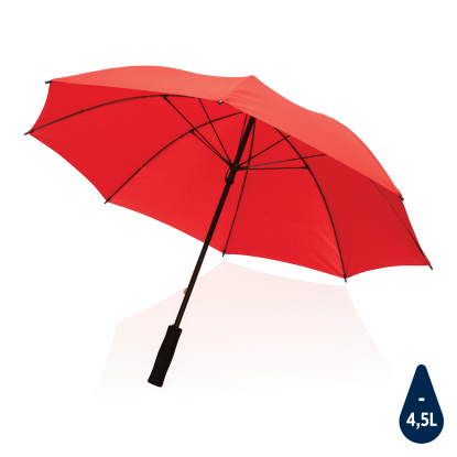 Зонт-антишторм Impact из RPET AWARE™, d103 см, красный