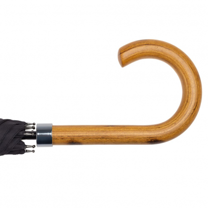 Зонт-трость LockWood ver.2, черный, ручка