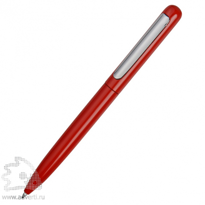 Ручка металлическая шариковая Skate, красная