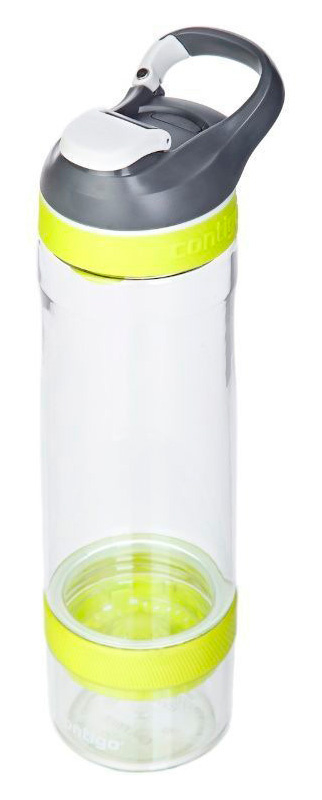 Бутылка Contigo Cortland Infuser 0.72л, прозрачная с желтым