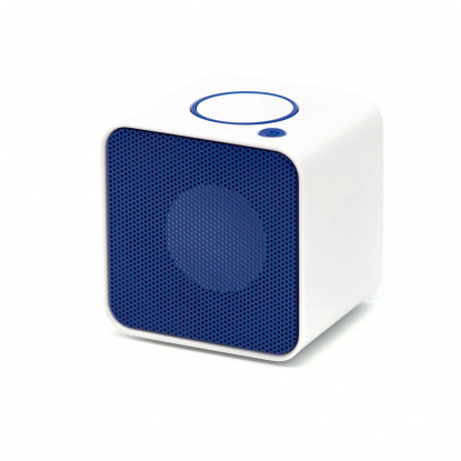 Беспроводная Bluetooth колонка Bolero, белая с синим
