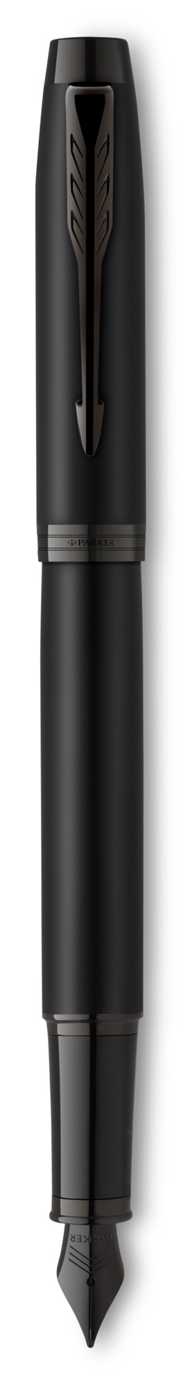 Ручка перьевая Parker IM Achromatic F317, чёрная матовая