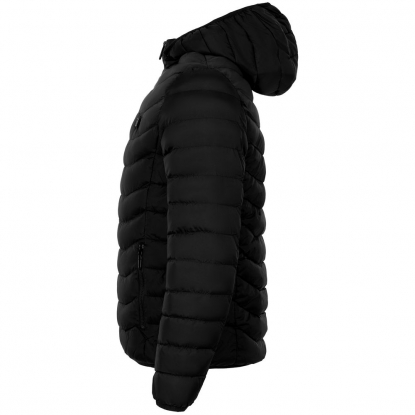 Куртка с подогревом Thermalli Chamonix, черная, вид сбоку