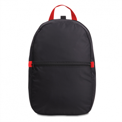 Рюкзак INTRO, черный с красным