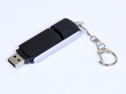 USB-флешка с крутящимся корпусом USB 3.0, чёрная