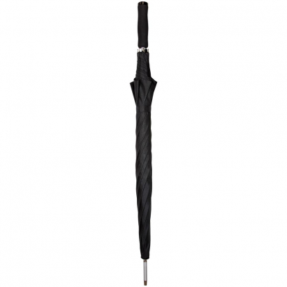 Зонт-трость Alu Golf AC, черный, в собранном виде