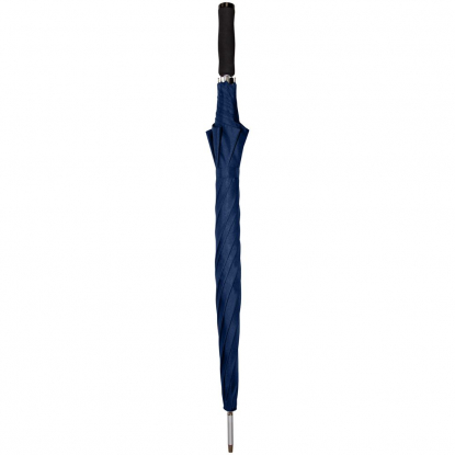 Зонт-трость Alu Golf AC, темно-синий, в собранном виде