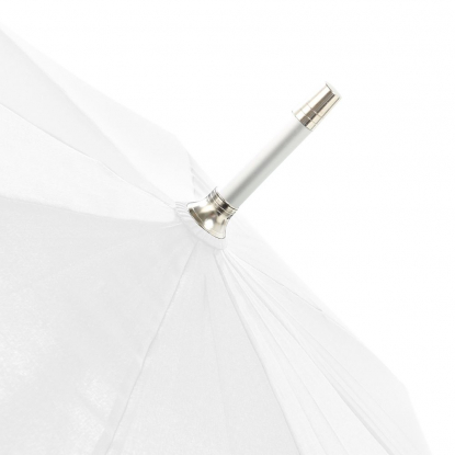 Зонт-трость Alu Golf AC, белый, купол