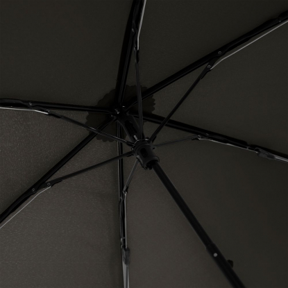 Зонт складной Zero 99, черный, спицы