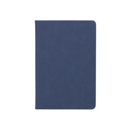 Ежедневник Флоренция с покрытием soft grip, А5, синий
