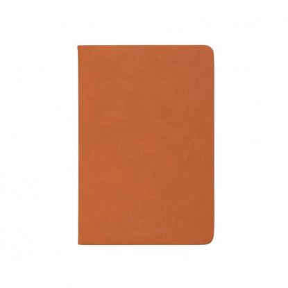 Ежедневник Флоренция с покрытием soft grip, А5, оранжевый