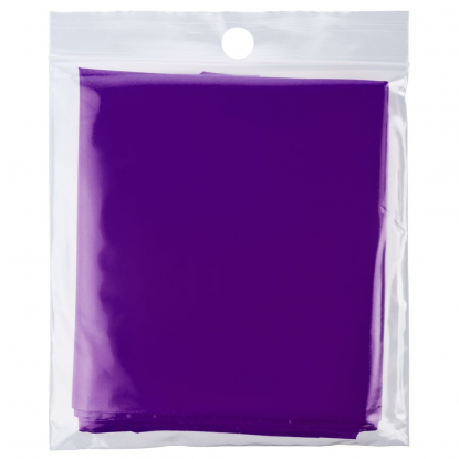 Дождевик-плащ CloudTime, фиолетовый, в упаковке