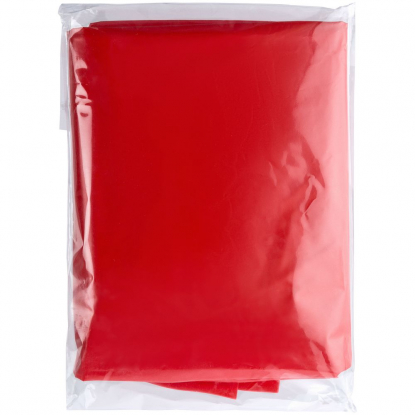 Дождевик-плащ детский BrightWay Kids, красный, в упаковке