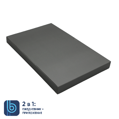 Коробка под ежедневник Bplanner, серая