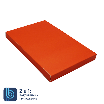 Коробка под ежедневник Bplanner, оранжевая