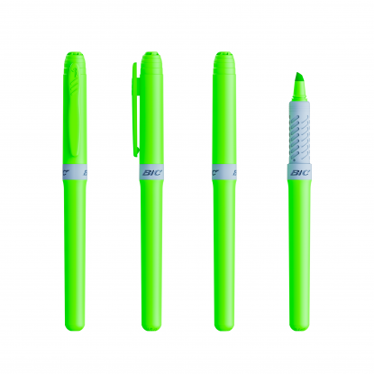 Маркер Bic Brite Liner, ярко-зелёный