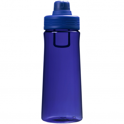 Бутылка для воды Drink Me, синяя, вид спереди