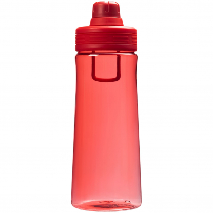Бутылка для воды Drink Me, красная, вид спереди