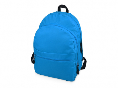 Рюкзак Trend с 2 отделениями на молнии и внешним карманом, ярко-синий