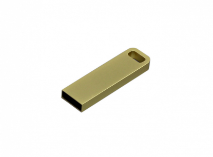 Флешка Mini031 USB 3.0, золотистая