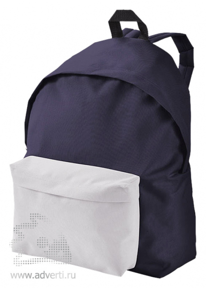 Рюкзак Urban, двухцветный, темно-синий с белым
