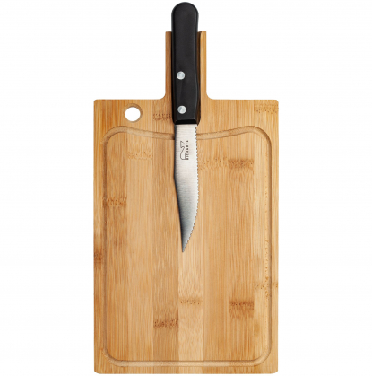 Разделочная доска и нож для стейка Steak, нож крепится к доске магнитом