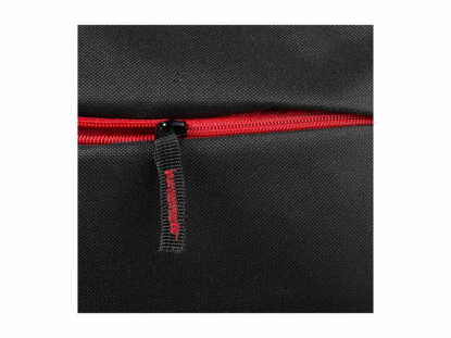 Рюкзак Boston для ноутбука 15,6", чёрный с красным, молнии