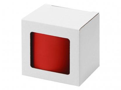 Коробка для кружки с окном, пример использования