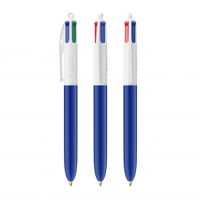 Шариковая ручка Bic 4 Colors, синяя