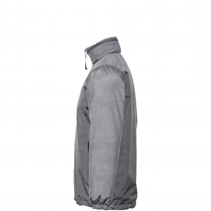 Ветровка светоотражающая Lattvind, серая, сбоку
