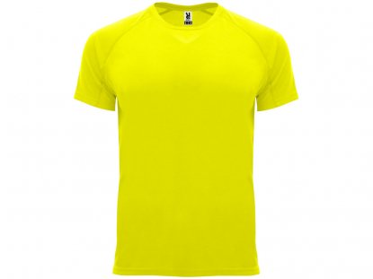 Спортивная футболка Bahrain, мужская, желтый неон