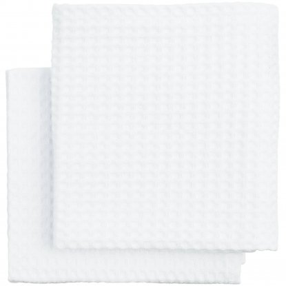 Набор кухонных полотенец Good Wipe, белое с белым