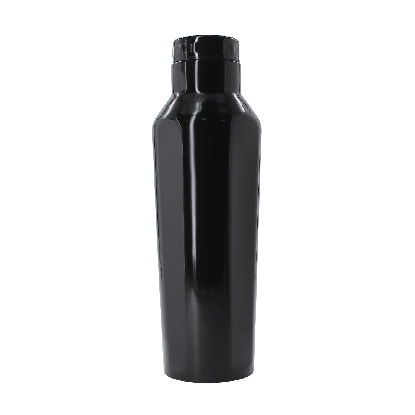 Термобутылка для напитков E-shape, черная