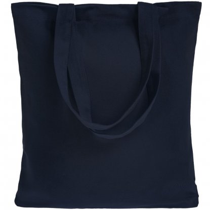 Холщовая сумка, темно-синяя
