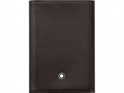 Визитница, Montblanc, коричневая