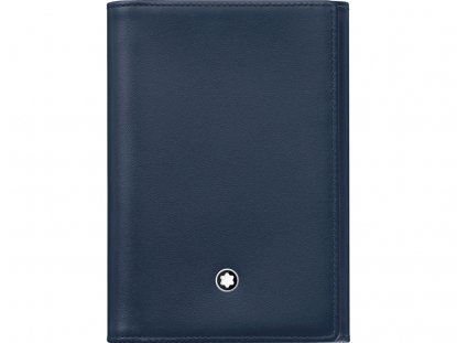 Визитница, Montblanc, синяя
