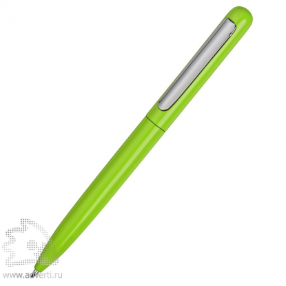 Ручка металлическая шариковая Skate, зеленая