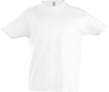 Футболка детская Imperial Kids 190, уценка, белая