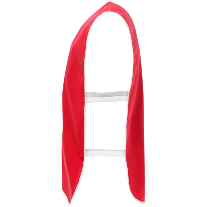 Манишка Member, единый размер, красная с белым