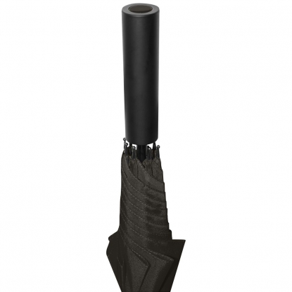 Зонт-трость Dublin, черный, ручка