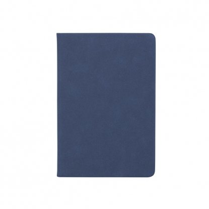 Ежедневник Флоренция с покрытием soft grip, А5, синий