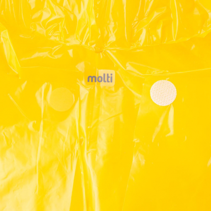 Дождевик-плащ детский BrightWay Kids, желтый, лейбл