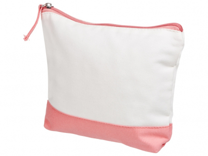 Косметичка хлопковая Cotton, пыльно-розовая