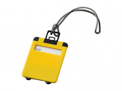 Бирка для багажа Taggy, жёлтая
